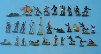 Plats d'étain - Zinnfiguren - Flat tin : Lot de 30