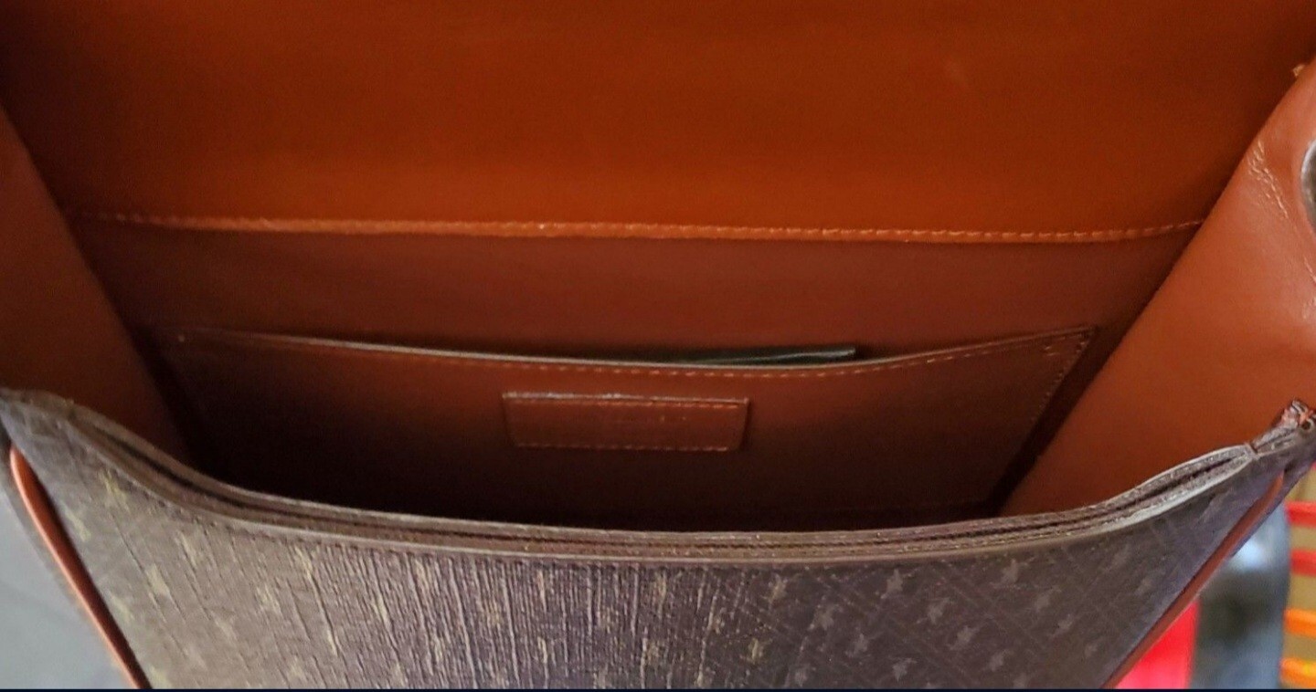 Borsa messenger Saint Laurent Le Monogram borsa fibbia media tela e pelle