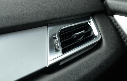 For BMW 2 Series Touring 15-19 Matte Silver Left And Right Air Outlet Vent Trim - Picture 5 of 7