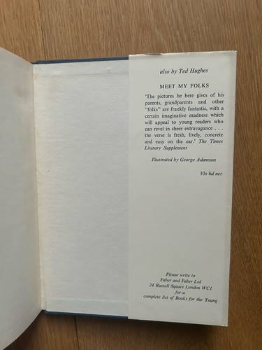 How the Whale Became and other stories by Ted Hughes RARE 1st Edition 1963 HBDJ - Picture 13 of 14