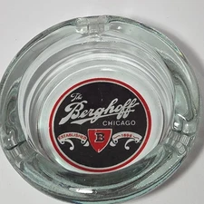 The Berghoff Vintage Ashtray Chicago IL German Restaurant Promotional