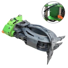 New Hydraulic Log Grapple-Excavator Rotating Bucket Attachment for C*T 307 308