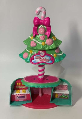 2006 My Little Pony  MLP A Very Minty Christmas Tree Pop-Up Playset