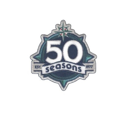 2026 Seattle Mariners 50th Anniversary Sleeve Patch