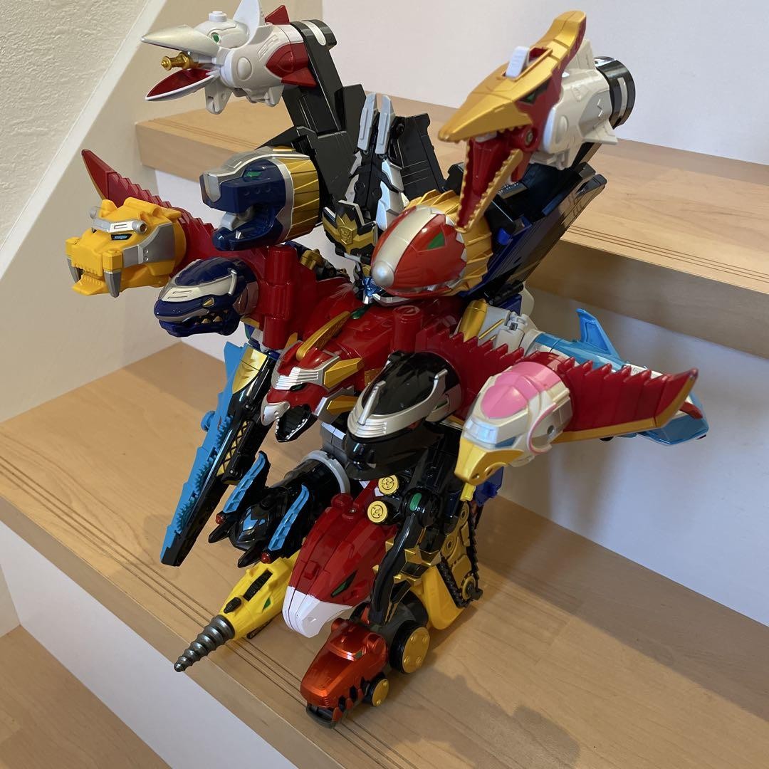MEGAREX, VNGD 3点セット Power Rangers Mega Force Goseiger DX Grand Hyper Gosei Great