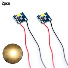 Neuf for smd LED Lumières Pré-câblé 3528 for Ho / Oo for voie Ferroviaire Phares
