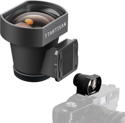 35Mm Viewfinder, Cold-Shoe Mount External Optical View Finder
