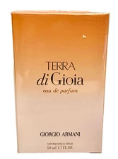 Giorgio Armani TERRA  Di Gioia Eau Di Parfum 1.7 oz/50 ml New in Box Sealed