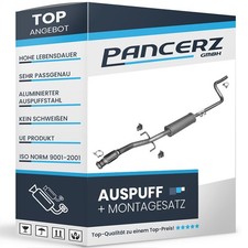 Mittelschalldämpfer für Citroen C3 II DS3 1.4 1.6 VTI LPG 95 98 120 PS Auspuff