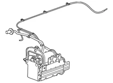 Genuine GM Rear Air Spring Compressor 84355910