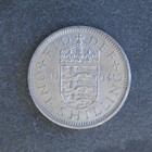1964 1 Shilling Coin (England shield) Elizabeth II - C03581