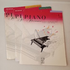 Faber Piano Adventures Level 1 Book Lot of 3: Performance, Theory and Lesson