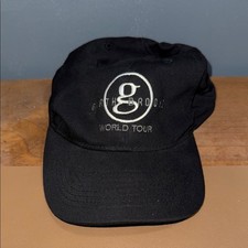 Vintage 90's Garth Brooks World Tour Snapback Hat Black adjustable country music