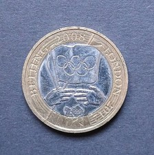 Beijing 2008 To London 2012 Olympic Handover £2 Coin Two Pound Coin - Circulated
