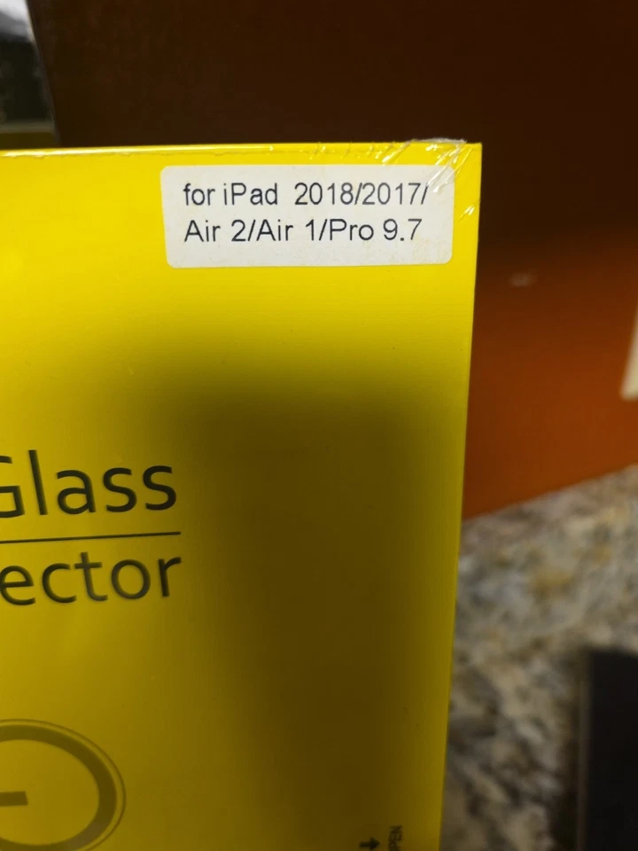 Screen Protector for iPad 9.7-Inch 2018/2017 Model/Air 1/Air 2/Pro 9.7-Inch 2 Pk - Image 3 of 4