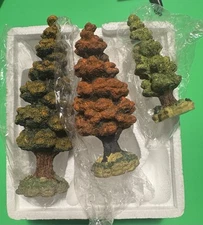 Village Autumn Trees Department 56 Decoration Accessories Christmas No Box