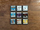 Nintendo DS 9 Game Lot: Includes Mario Hoops, Yoshi's Island, Diddy Kong Racing