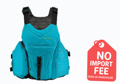 Astral Layla Women's Life Jacket Aqua Blue FREE SHIPPING