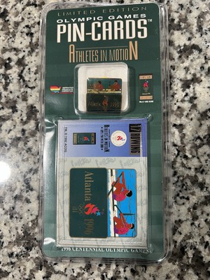 Olympic Rowing Limited Edition Games Pin and event card Atlanta 1996