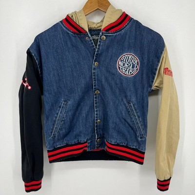 ジャケット・アウター 00s old stussy tride varsity jacket y2k s-l400.jpg