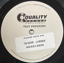 DOORS LA Woman 2024 200g Analogue Productions UHQR Audiophile Test Pressing LP