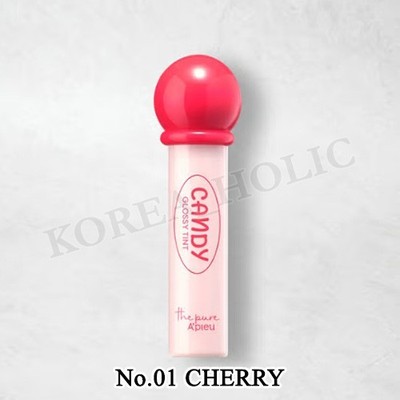 APIEU The Pure Candy Tint 4ml #01 Cherry Long Lasting Lip Stain Lip K-Beauty NEW