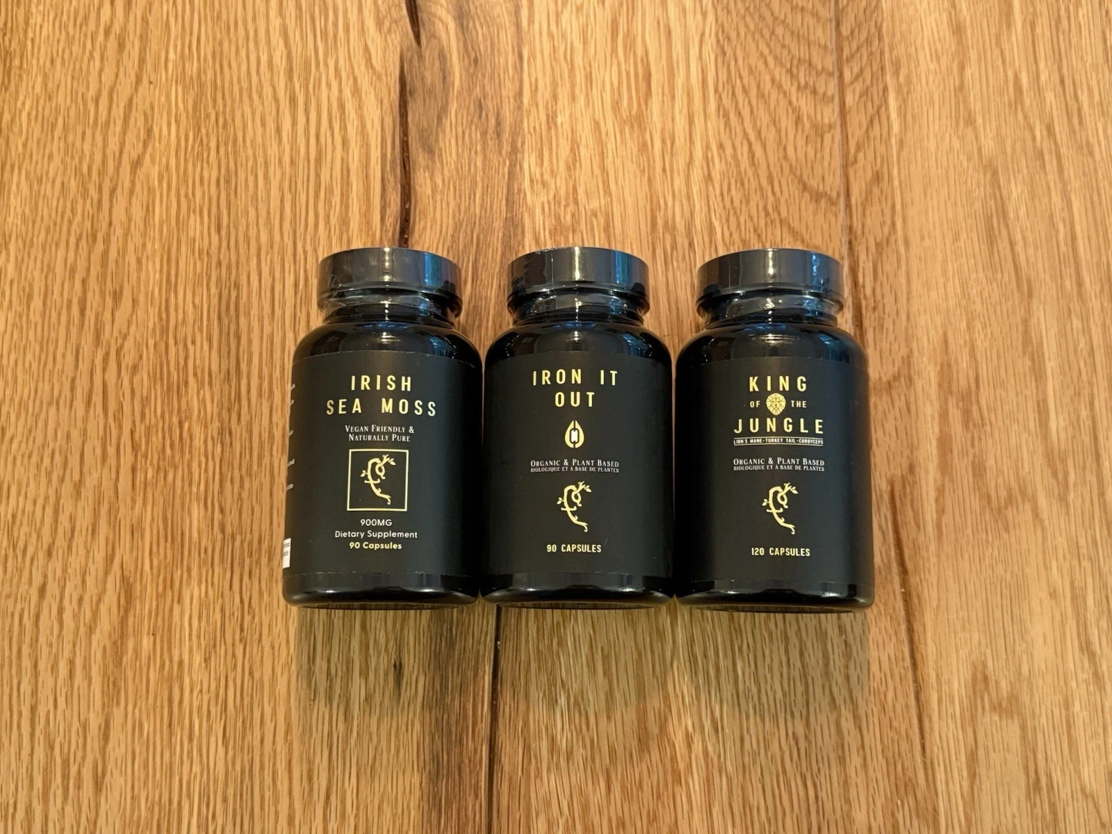 3x Farmacy For Life Supplements Irish Sea Moss King Of The Jungle - New Sealed