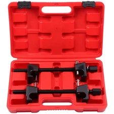 2pc Macpherson Strut Spring Compressor Tool Set with 10.5" Range, Heavy Duty ...