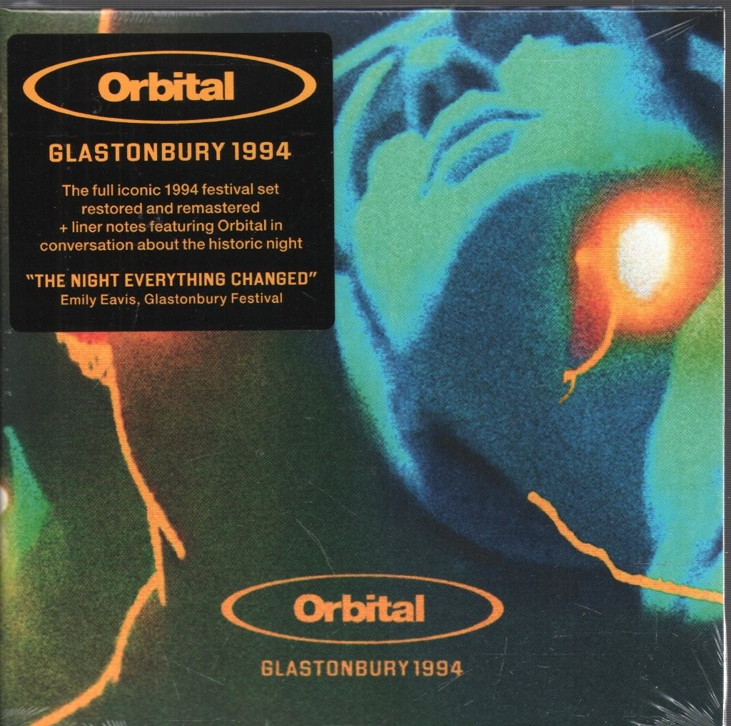 Orbital Glastonbury 1994 CD Europe London 2026 CD in 4 Panel Digisleeve - Image 4
