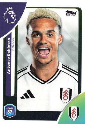 2025 Topps Premier League Base Fulham Fc Antonee Robinson #150