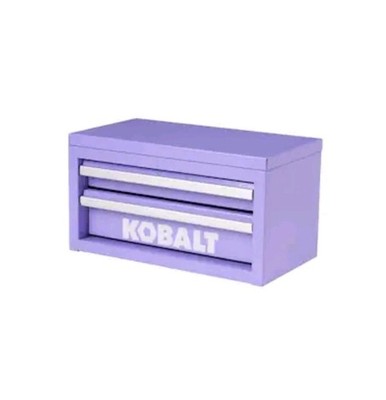 Kobalt Mini Tool Box 2 Drawer Lavender 10.83-in Wide x 5.9-in Height x 5.9-in D