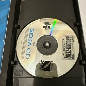 Ground Zero Texas Sega CD CIB W Both Discs & Manual - Not Tested