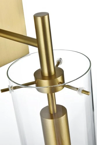 Elegant Lighting LD2362 Savant 18" Tall Bathroom Sconce - Gold - Picture 11 of 12