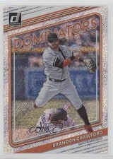 2022 Panini Donruss Dominators Rapture Brandon Crawford #D-4 f2v
