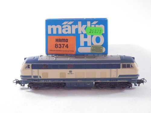 »MÄRKLIN HAMO 8374 H0 DC ·DIESELLOK BR 216 DB · OVP«  #12 #7 | Condition: Gebraucht