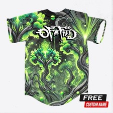 Custom Name - Of The Trees Baseball Jersey for EDM All Size