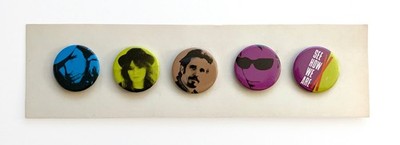   Vtg  X See How We Are BUTTON SET Exene Cervenka John Doe Los Angeles Punk 1987