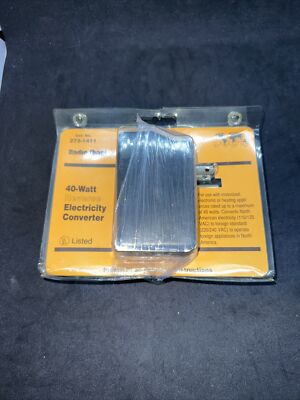 RadioShack 40-Watt Reverse Voltage Converter North American Electricity