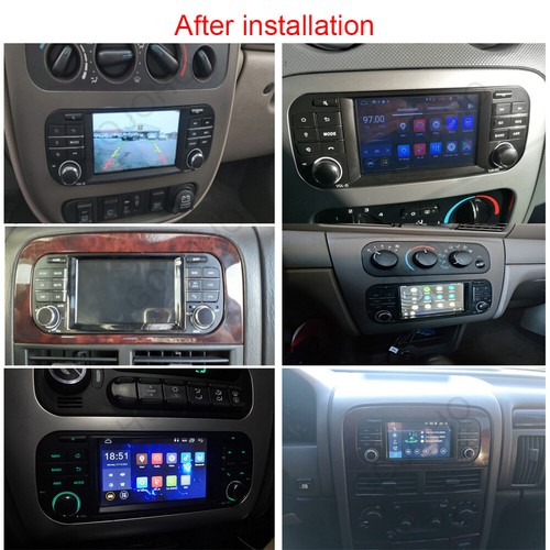 64GB Android Carplay Car Stereo Radio For Dodge Ram Jeep Grand Cherokee Chrysler - 第 3/12 張圖片
