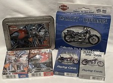 2 Tins / 4 Decks of Harley Davidson Playing Card Sealed