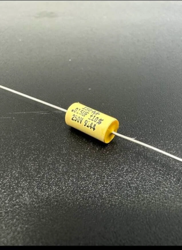 12X - .015uF / 15,000pF @ 250V - MALLORY 150-SERIES (AUDIO/TONE) FILM CAPACITOR - Image 2 of 2