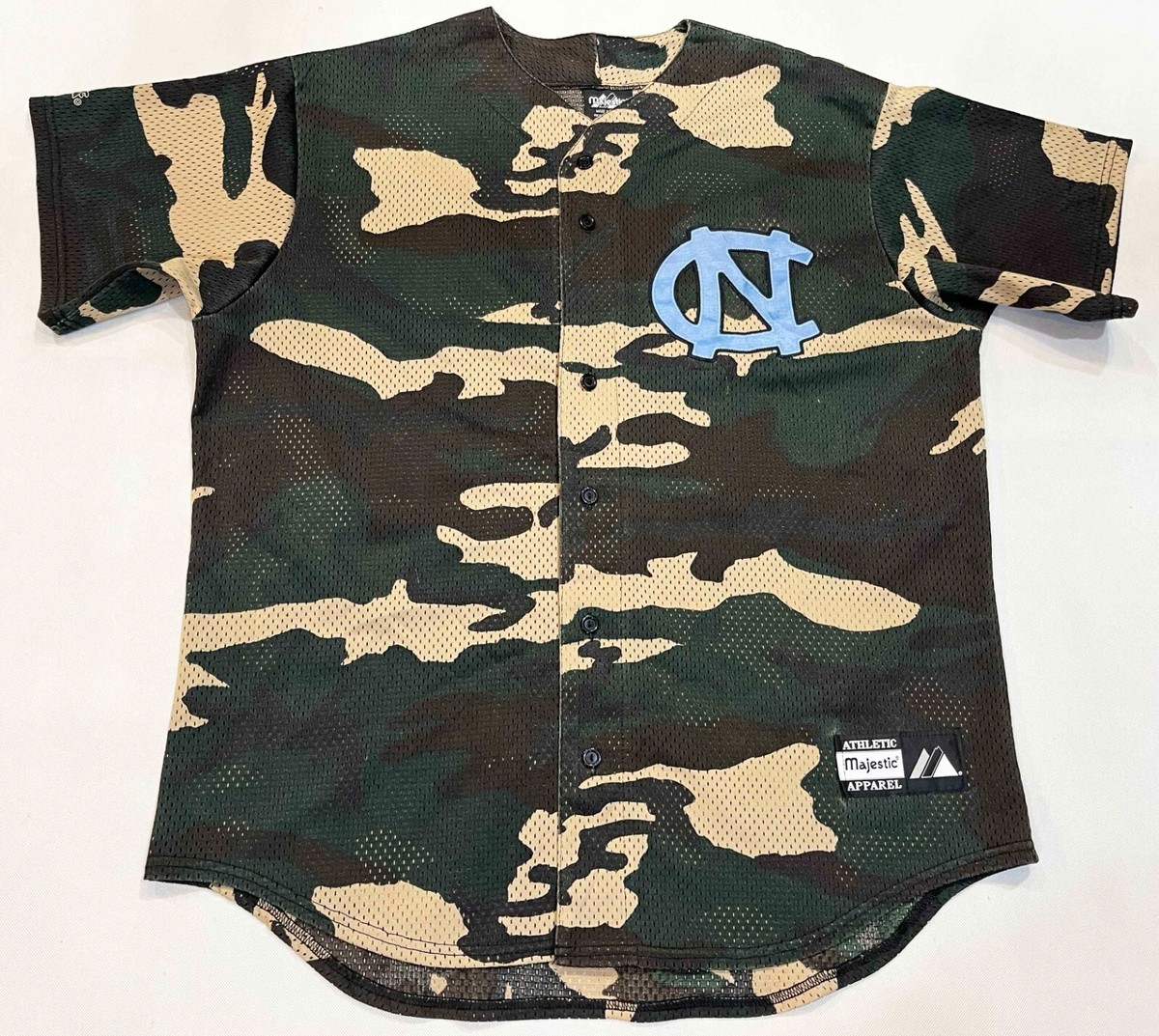Camo Unc Fan Gear Majestic UNC Tar Heels North Carolina NCAA