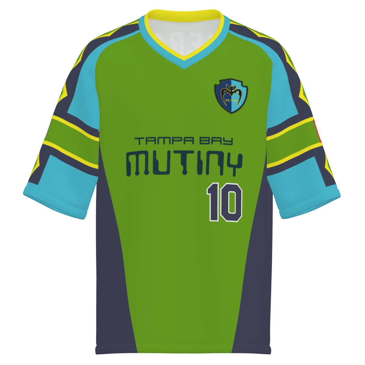 tampa bay mutiny - valderrama soccer jersey shirt Retro playera