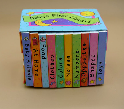 Rare 1999 Baby's First Library Book Set Miniature Version | eBay