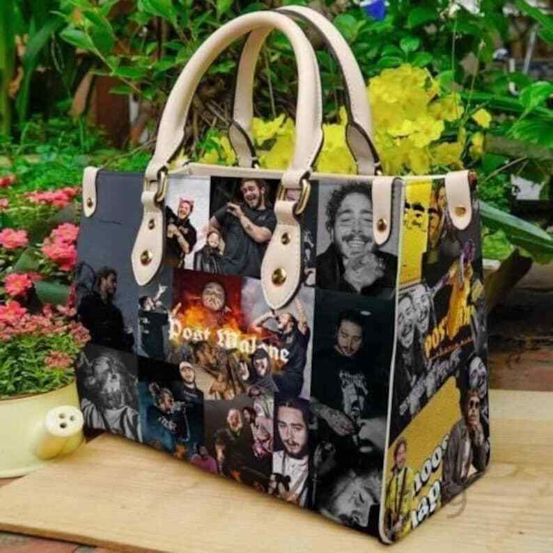 Post Malone Leather Handbag