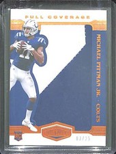 2020 Panini Plates and Patches Full Coverage Patch #FC-22 Michael Pittman Jr.