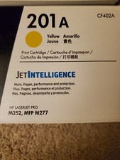HP 201A Original LaserJet Toner Cartridge CF402A - Yellow - Factory Sealed