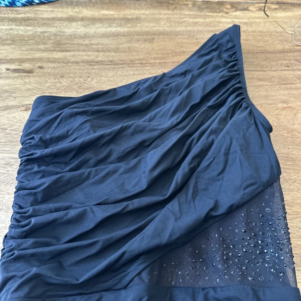 Carmen Marc Valvo One Piece Off The Shoulder Swimsuit  - Image 4 of 4