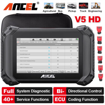 Heavy Duty Diesel HD Truck Scanner All System Diagnostic Tool ABS DPF Regen Oil