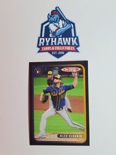 2020 Topps Total Black Parallel /5 #694 Alex Claudio Brewers